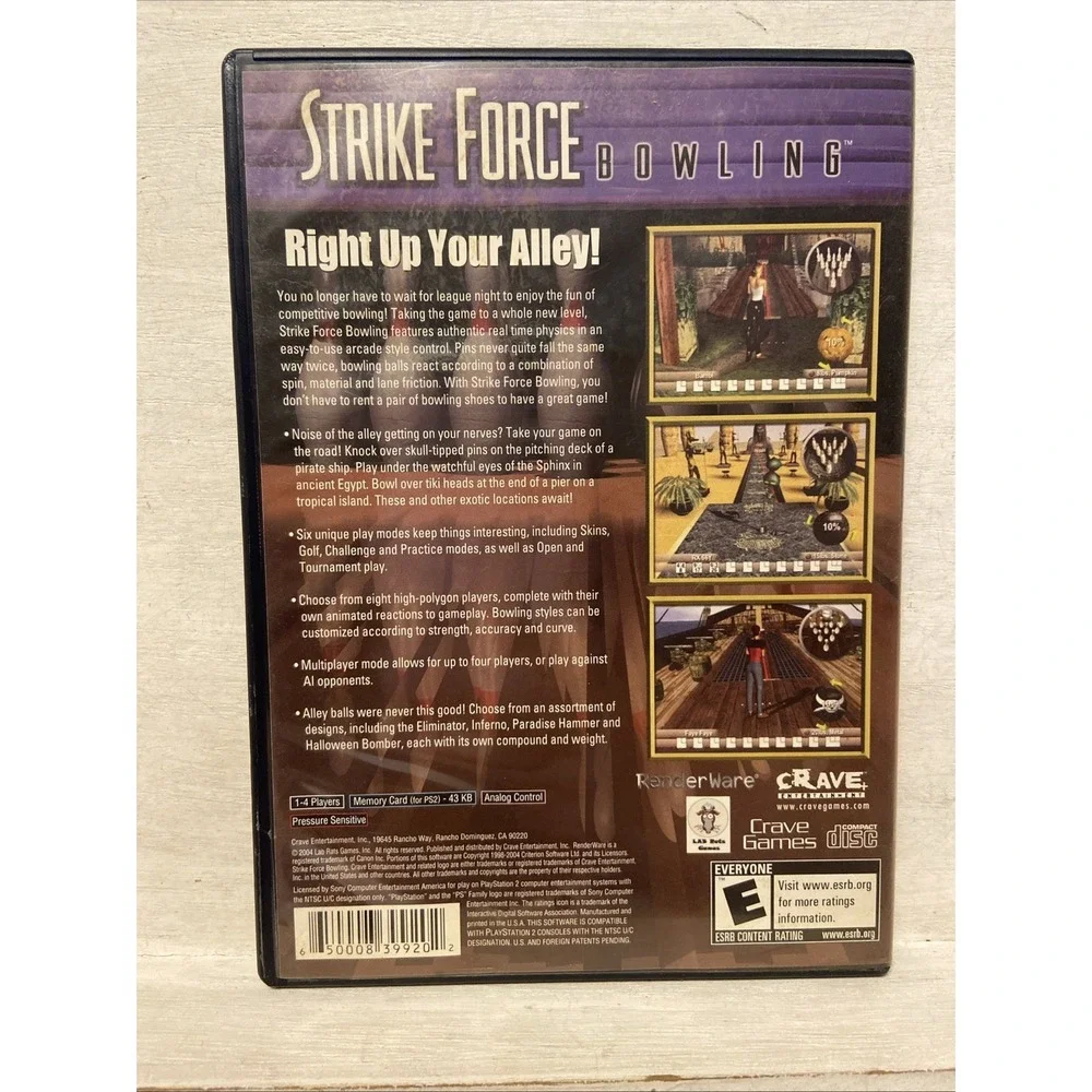 Strike‎ Force Bowling (Sony PlayStation 2, 2004)